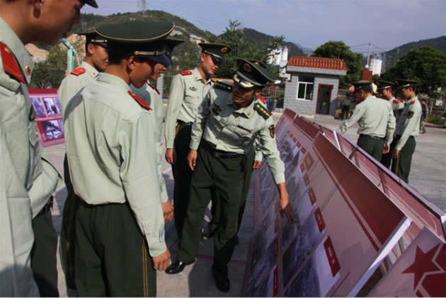 巡回展覽進(jìn)軍營