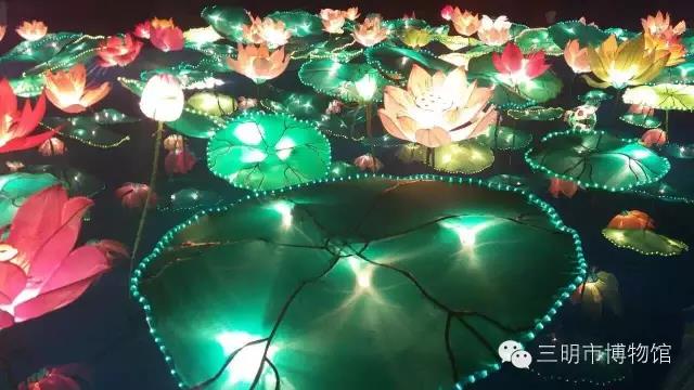 三明市博物館舉辦大型花燈展