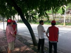 三明市博物館開展“拒絕中國式過馬路”宣傳勸導活動