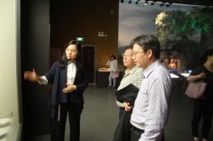 國家財(cái)政部原國庫司司長瞿鋼一行來到三明市博物館參觀