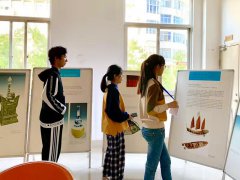 惠民巡展《絲路帆遠(yuǎn)——中國·海上絲綢之路文物精品圖片展》在三明學(xué)院逸夫圖書館展出