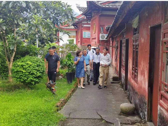 省發(fā)改委鄭衛(wèi)處長一行到正順廟開展調(diào)研工作